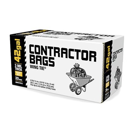 Berry Global 20CT 42G Contractor Bag 1592062